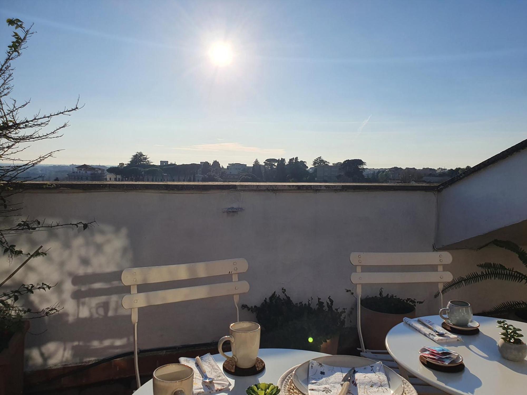 Appartamento "La Terrazza Di Giacinta" Rome Bagian luar foto